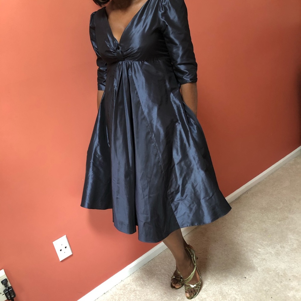 100 % Silk Swing Dress by Claire Dickson - Picture 3 of 5